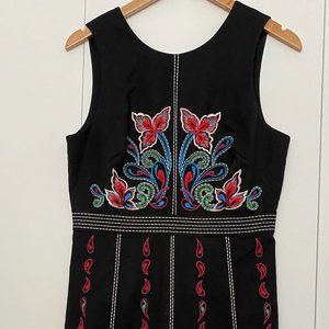 NWOT, Black Anthropologie Dress, Small / Extra-Small